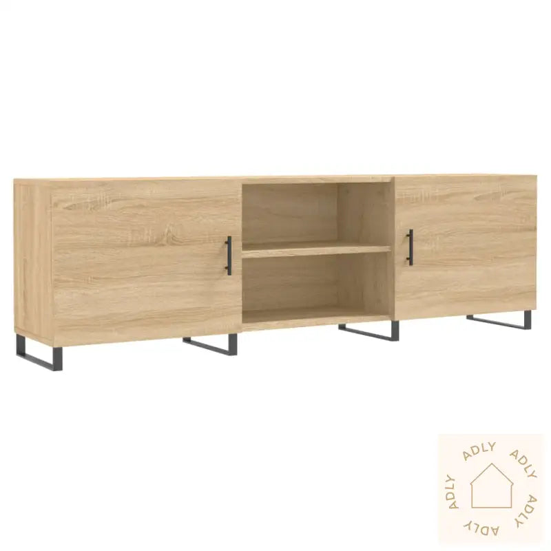Tv-Benk Sonoma Eik 150X30X50 Cm Konstruert Tre