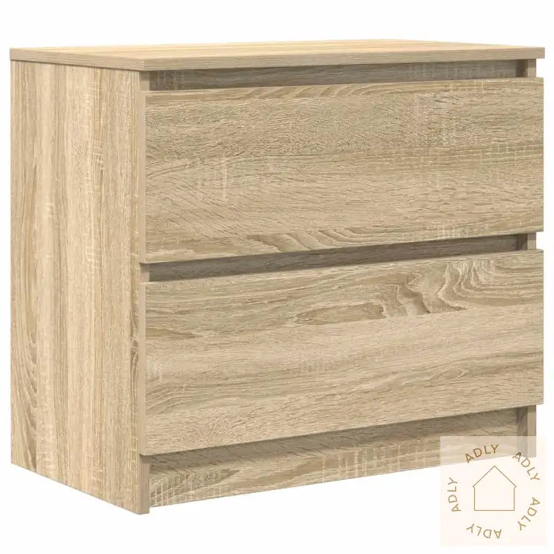 Tv-Benk Sonoma Eik 60X35X54 Cm Konstruert Tre