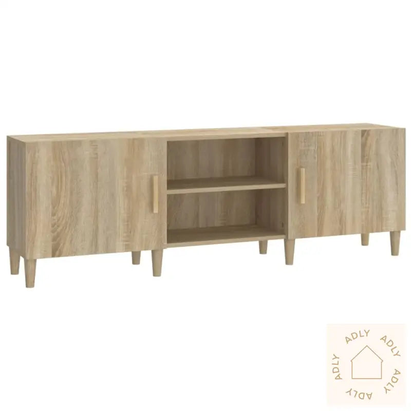 Tv-Benk Sonoma Eik 150X30X50 Cm Konstruert Tre