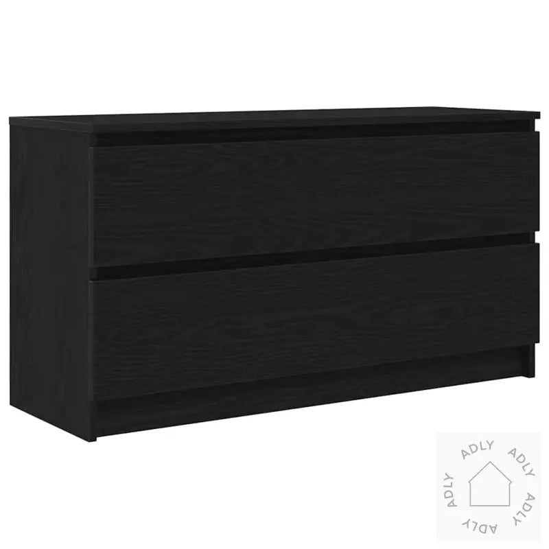 Tv-Benk Svart 100X35X54 Cm Konstruert Tre