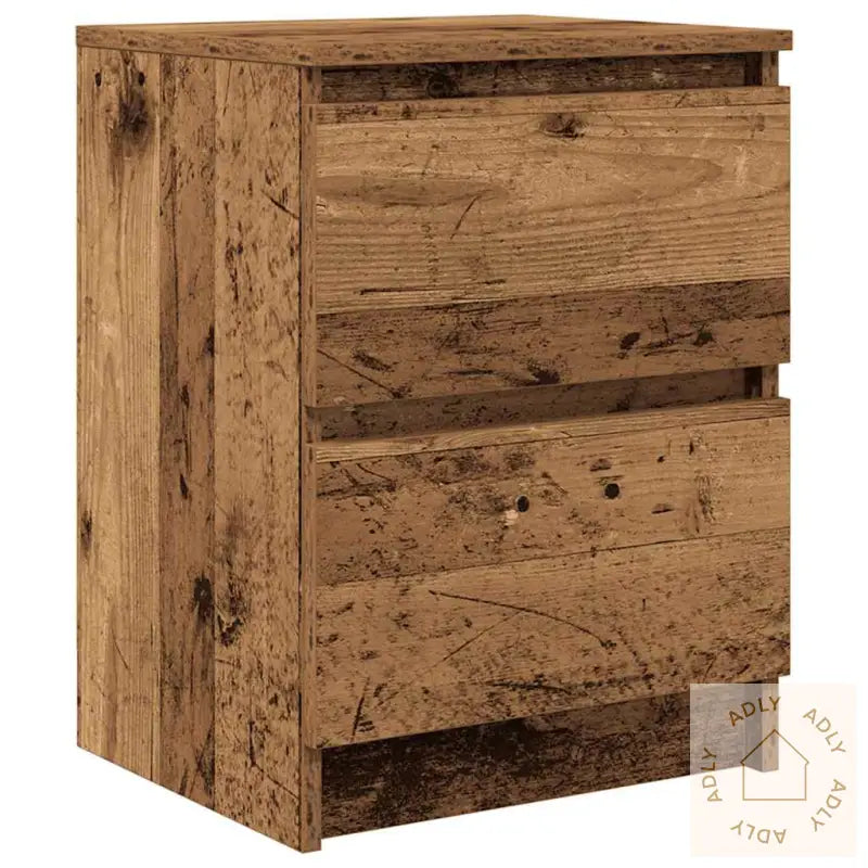 Tv-Benk Gammelt Tre 40X35X54 Cm Konstruert Tre