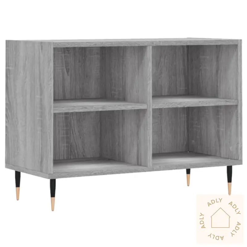 Tv-Benk Grå Sonoma 69,5X30X50 Cm Konstruert Tre