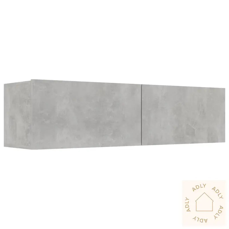 Tv-Benk Betonggrå 120X30X30 Cm Konstruert Tre