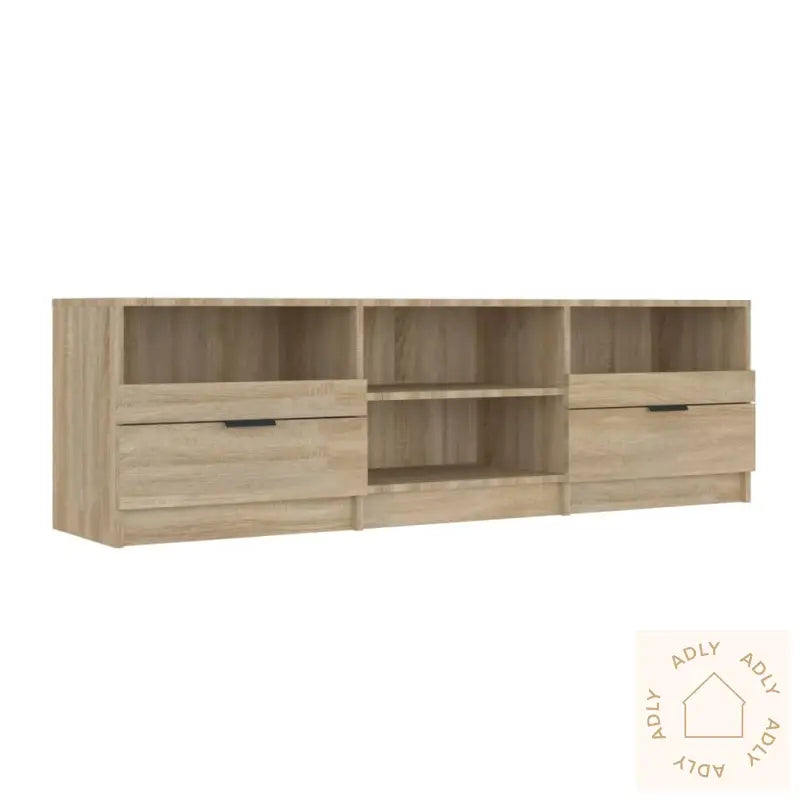Tv-Benk Sonoma Eik 150X33,5X45 Cm Konstruert Tre