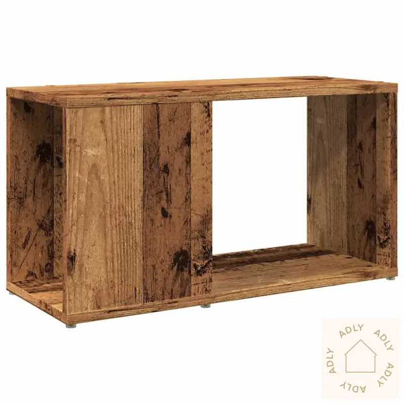 Tv-Benk Gammelt Tre 60X24X32 Cm Konstruert Tre