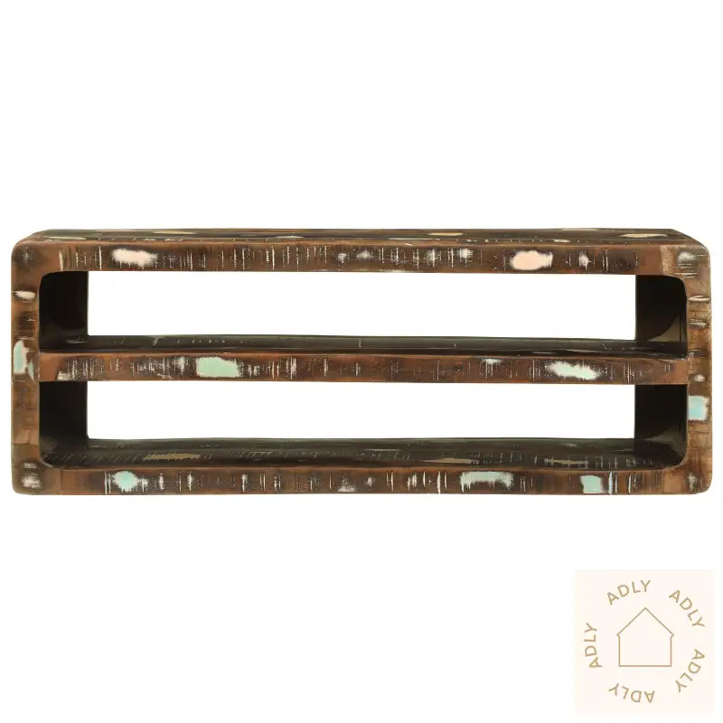 Tv Skap 100X32X36 Cm Massivt Tre Gjenvunnet