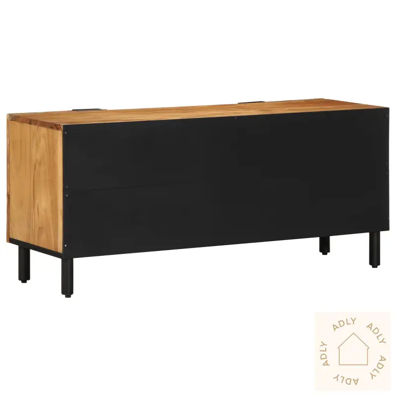Tv Cabinet 105X33,5X46 Cm Solid Wood Acacia
