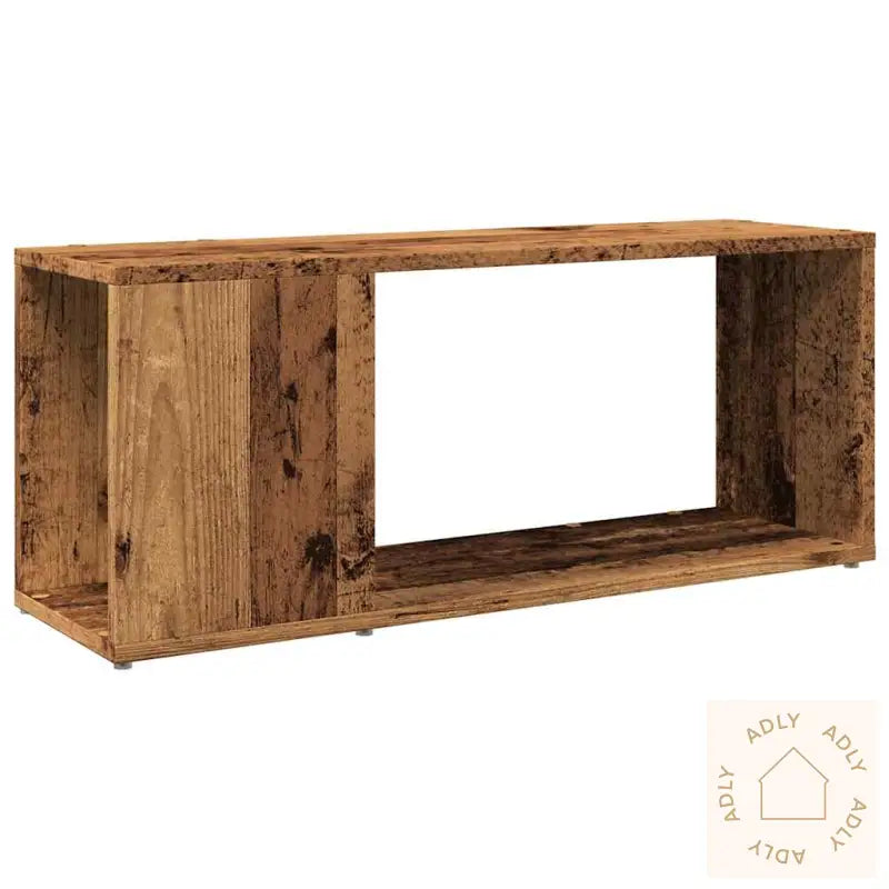 Tv-Benk Gammelt Tre 80X24X32Cm Konstruert Tre