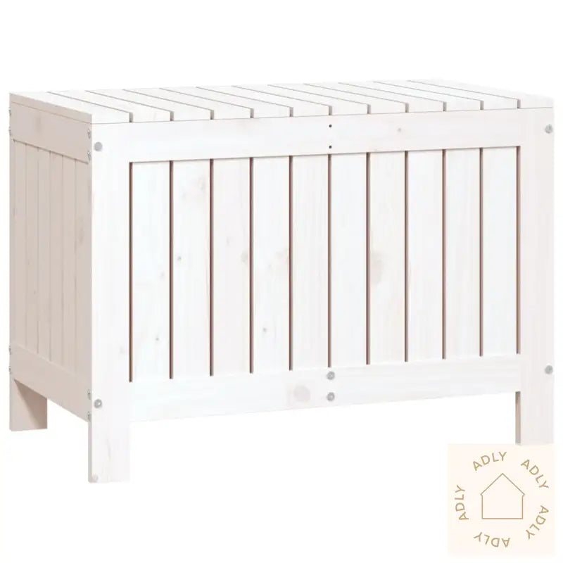 Putekasse Hvid 76X42,5X54 Cm Heltre Furu