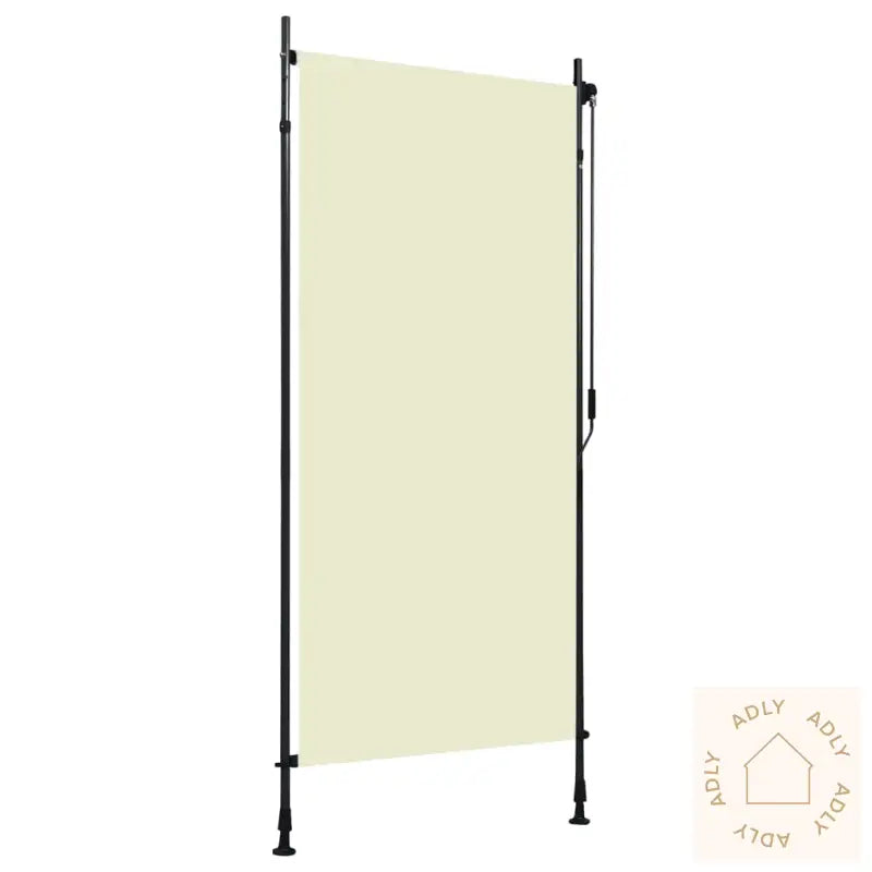 Utendørs Rullegardin 100X270 Cm Kremhvit