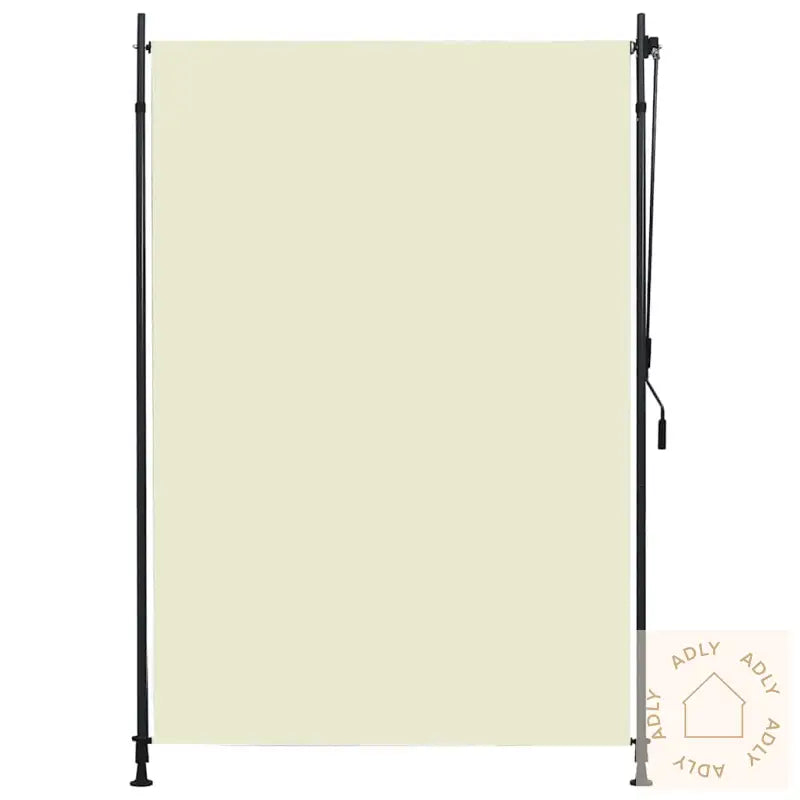 Utendørs Rullegardin 150X270 Cm Kremhvit