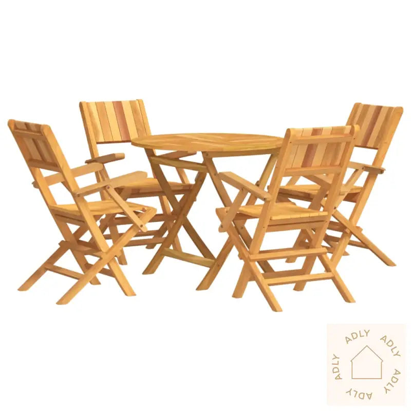 Hagespisegruppe 5 Deler Heltre Teak
