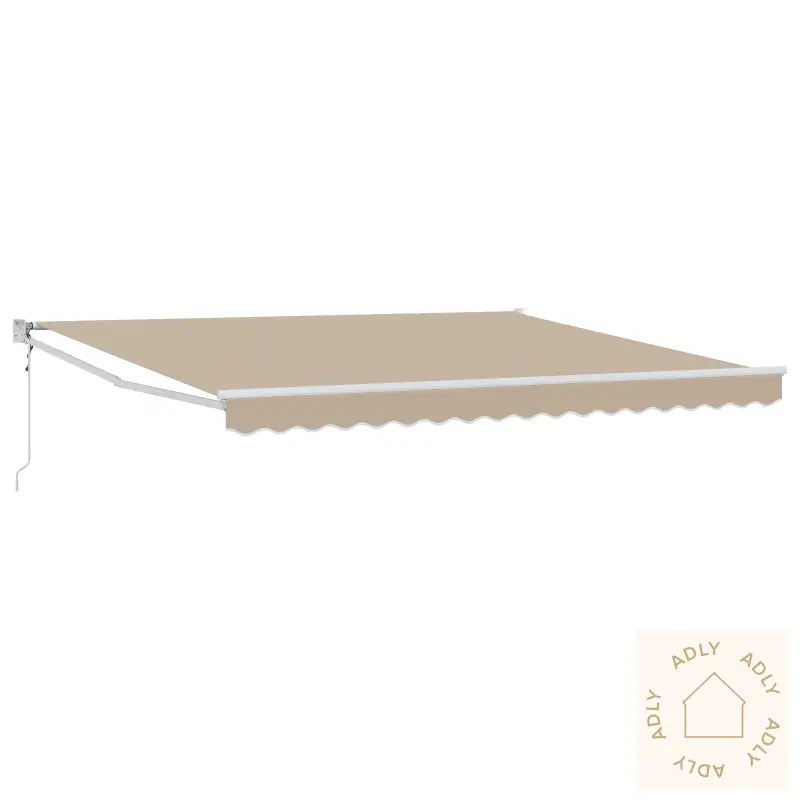 Automatisk Uttrekkbar Markise Beige 400X300 Cm