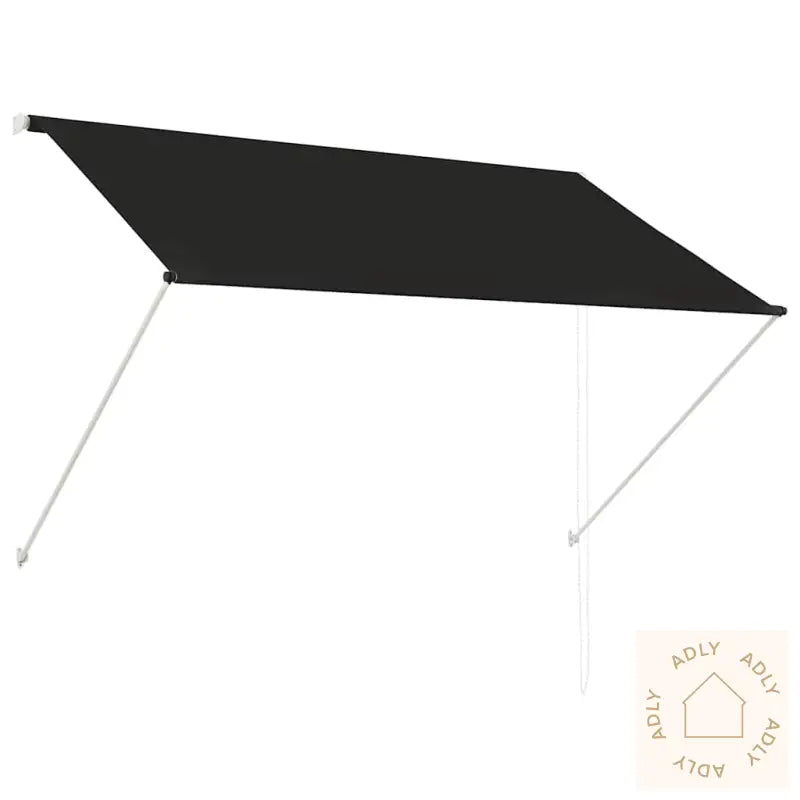 Uttrekkbar Markise 200X150 Cm Antrasitt
