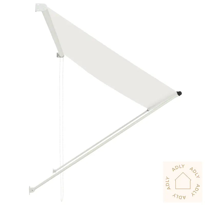 Uttrekkbar Markise 200X150 Cm Kremhvit