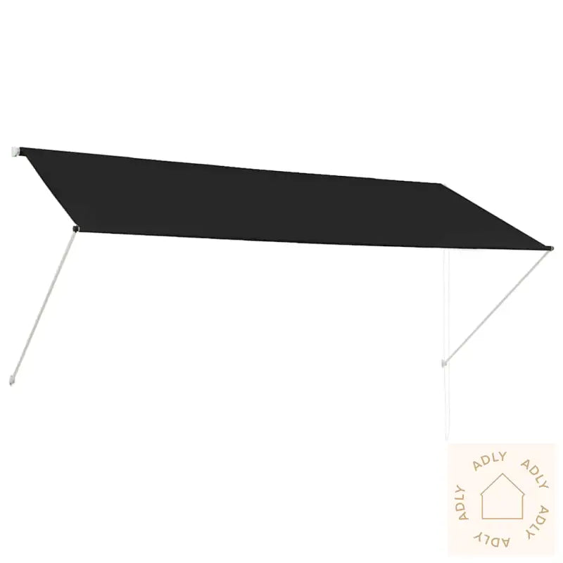 Uttrekkbar Markise 300X150 Cm Antrasitt