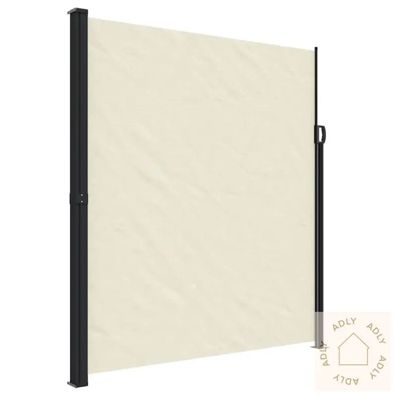 Uttrekkbar Sidemarkise 220X600 Cm Kremhvit