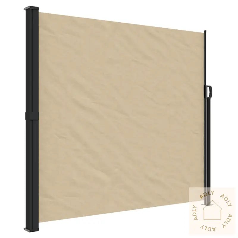 Uttrekkbar Sidemarkise Beige 180X300 Cm