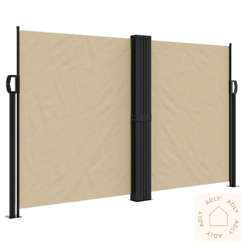 Uttrekkbar Sidemarkise 140X1000 Cm Beige