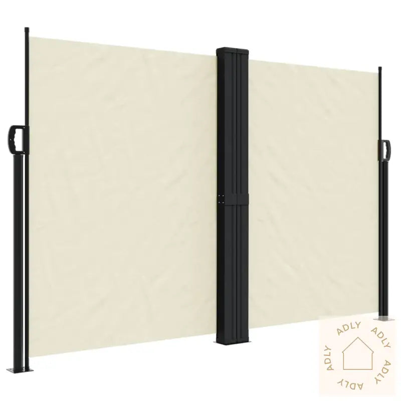 Uttrekkbar Sidemarkise 160X1000 Cm Kremhvit