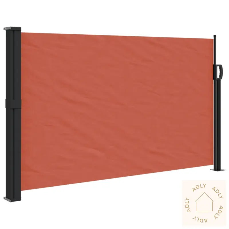 Uttrekkbar Sidemarkise Terrakotta 120X600 Cm
