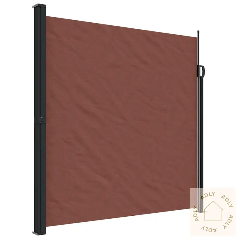 Uttrekkbar Sidemarkise 200X600 Cm Brun