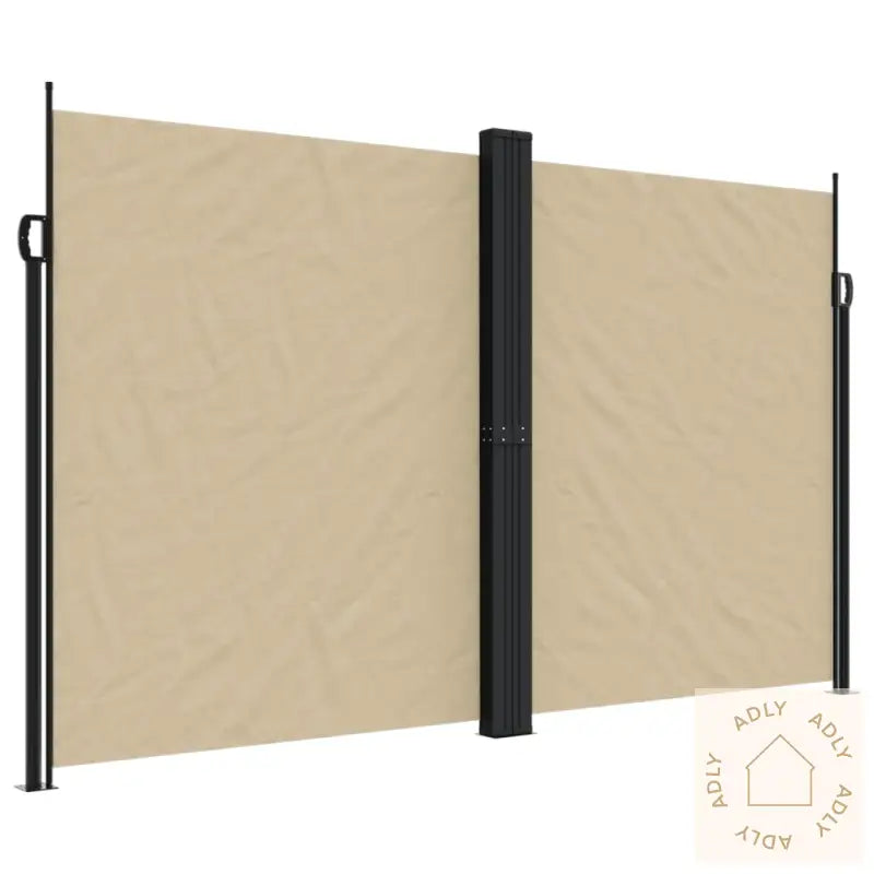Uttrekkbar Sidemarkise 200X1200 Cm Beige
