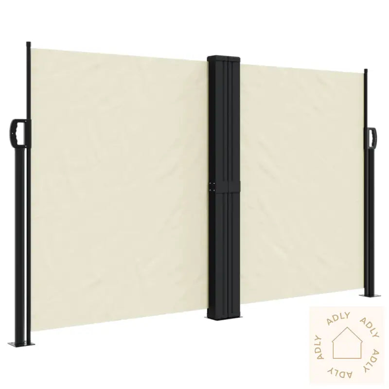 Uttrekkbar Sidemarkise 140X600 Cm Kremhvit