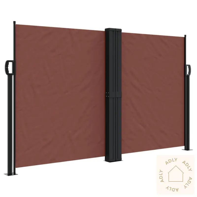 Uttrekkbar Sidemarkise 140X1000 Cm Brun