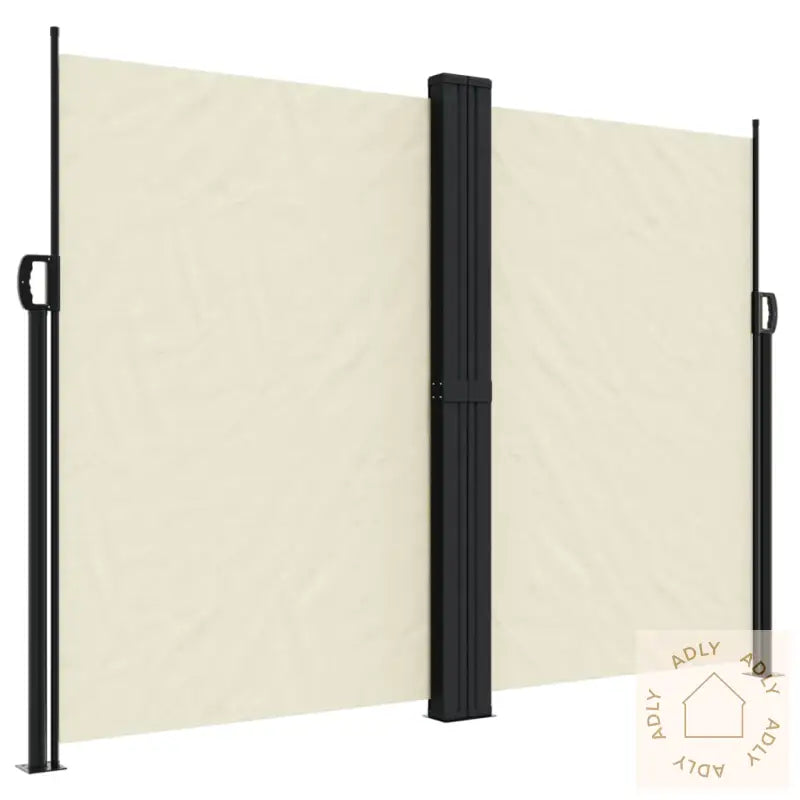 Uttrekkbar Sidemarkise 180X1000 Cm Kremhvit