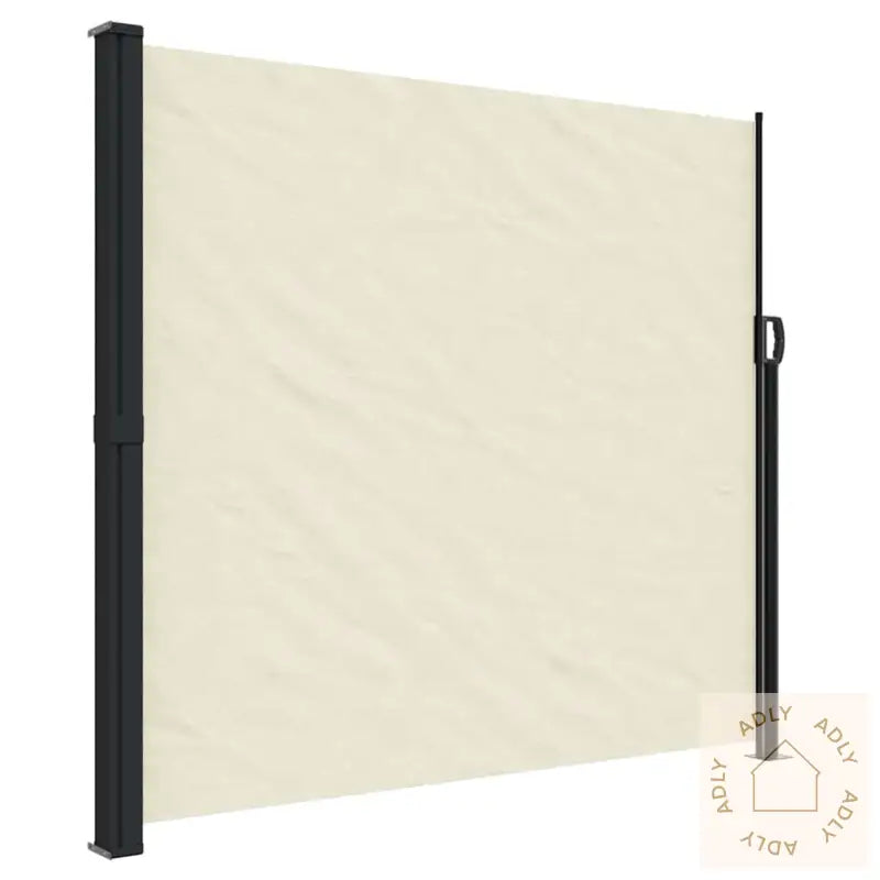 Uttrekkbar Sidemarkise 180X600 Cm Kremhvit
