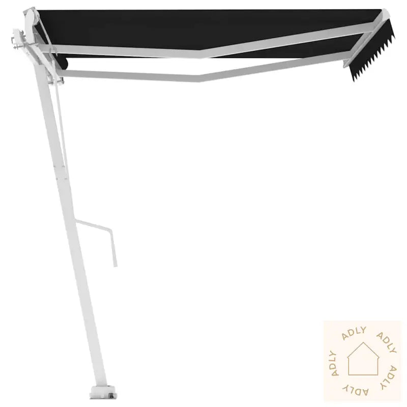 Frittstående Automatisk Markise 350X250 Cm Antrasitt