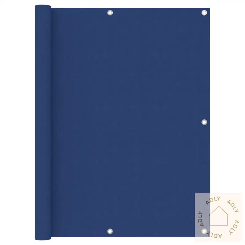 Balkongskjerm Blå 120X600 Cm Oxfordstoff