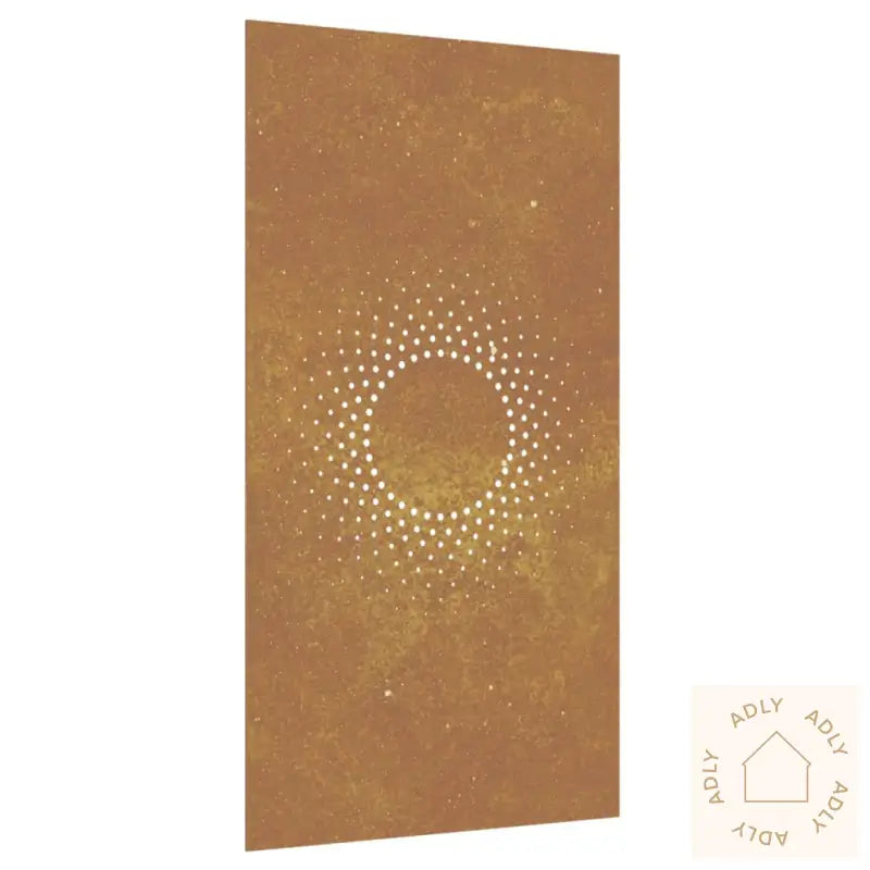 Veggdekorasjon Til Hage 105X55 Cm Cortenstål Soldesign