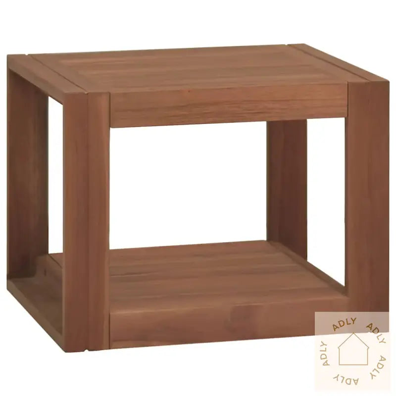 Veggmontert Baderomsskap 45X45X35 Cm Heltre Teak