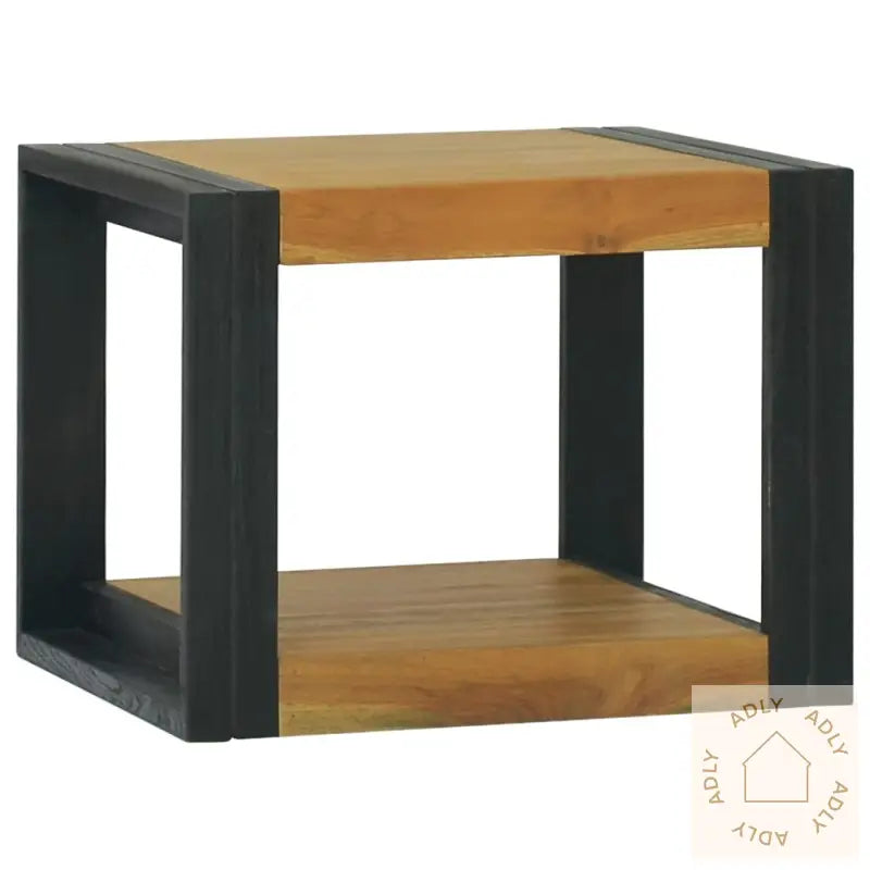 Veggmontert Baderomsskap 45X45X35 Cm Heltre Teak