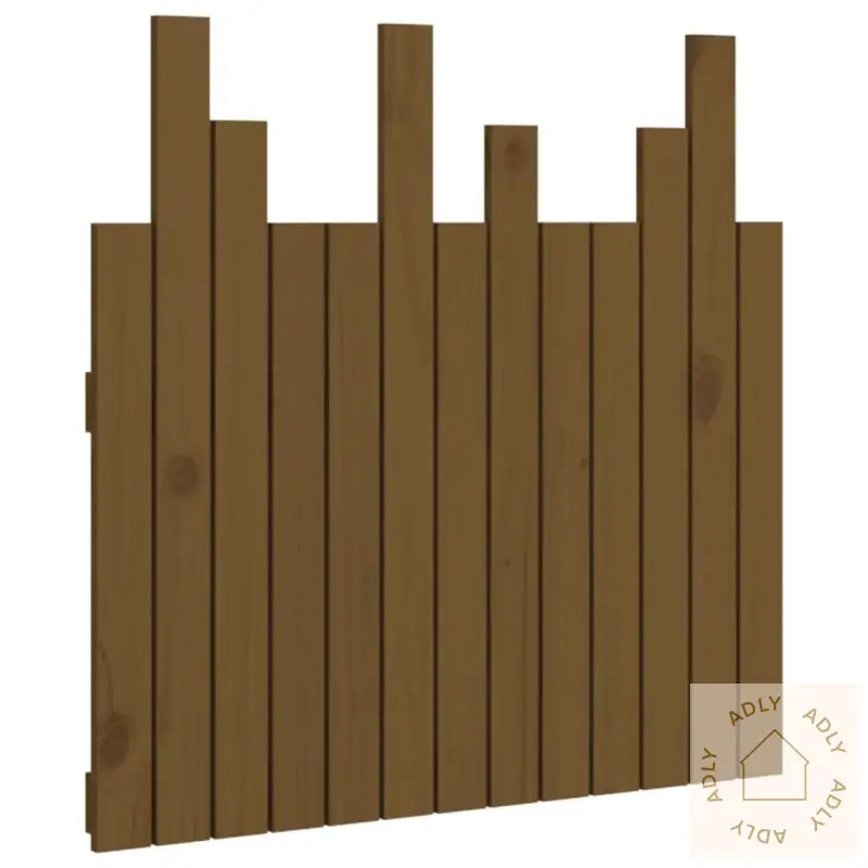Veggmontert Hodegavl Honningbrun 82,5X3X80 Cm Heltre Furu