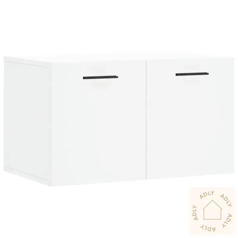 Veggskap Hvit 60X36,5X35 Cm Konstruert Tre