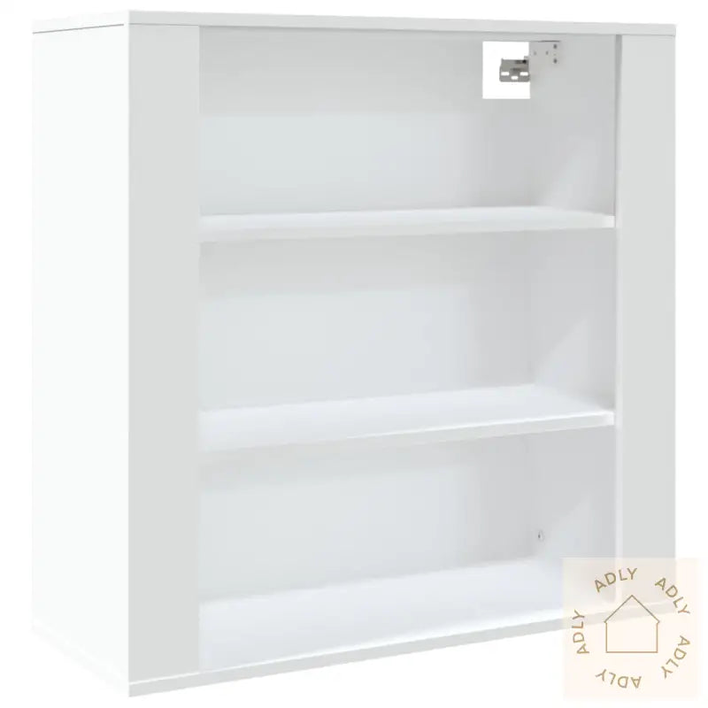 Veggskap Hvit 80X33X80 Cm Konstruert Tre