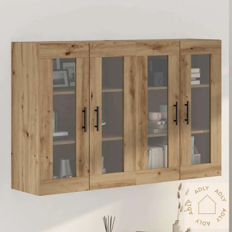 Veggskap 2 Stk Artisan Eik 69,5 X 34 X 90 Cm