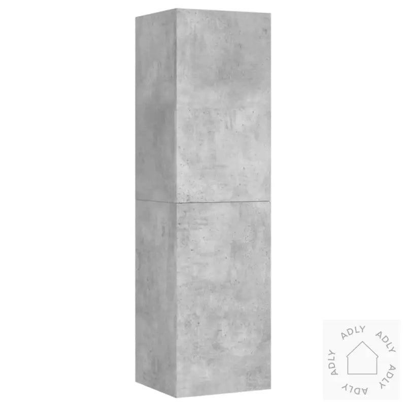 Tv-Benk Betonggrå 30,5X30X110 Cm Sponplate