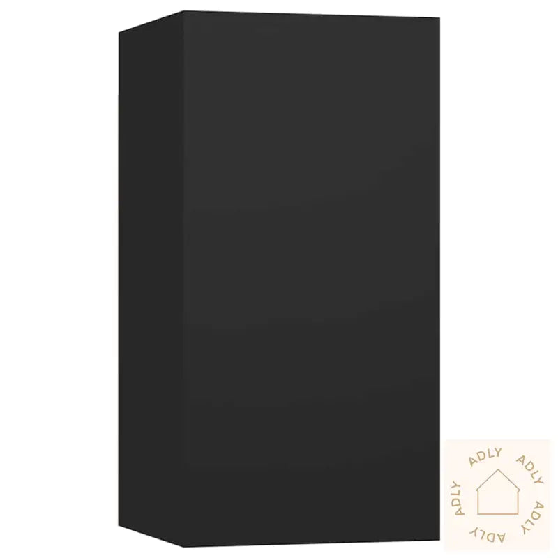 Tv-Benk Svart 30,5X30X60 Cm Konstruert Tre