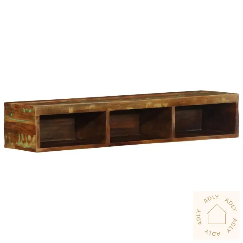 Veggmontert Tv-Benk 100X30X19 Cm Gjenvunnet Heltre