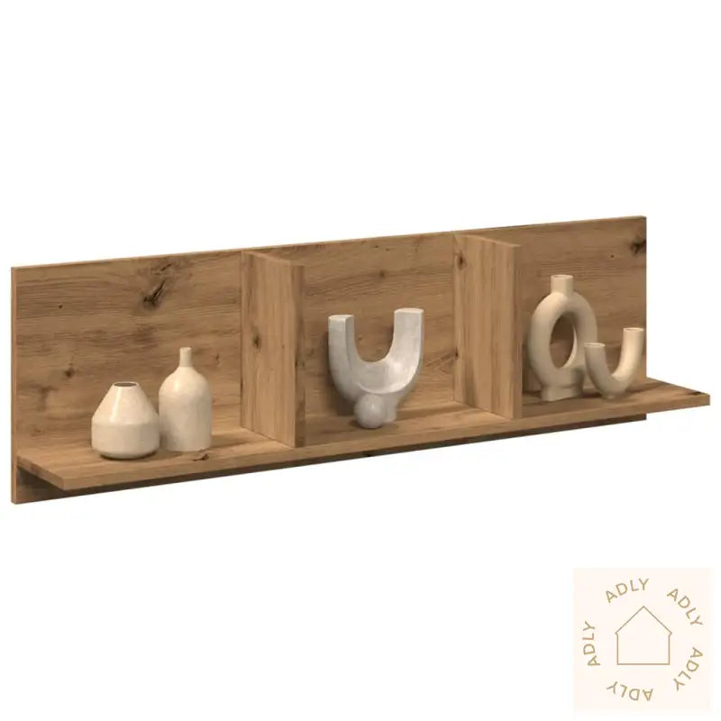 Veggskap 100X16,5X30 Cm Artisan Eik Konstruert Tre