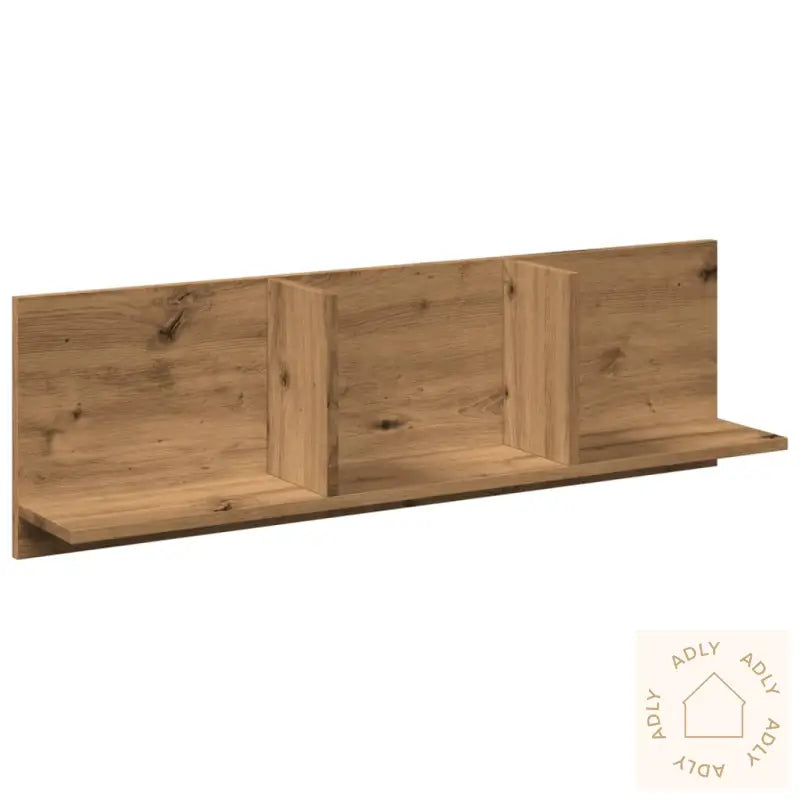 Veggskap 100X16,5X30 Cm Artisan Eik Konstruert Tre