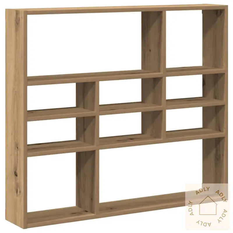 Vegghylle Artisan Eik 90X16X78 Cm Konstruert Tre