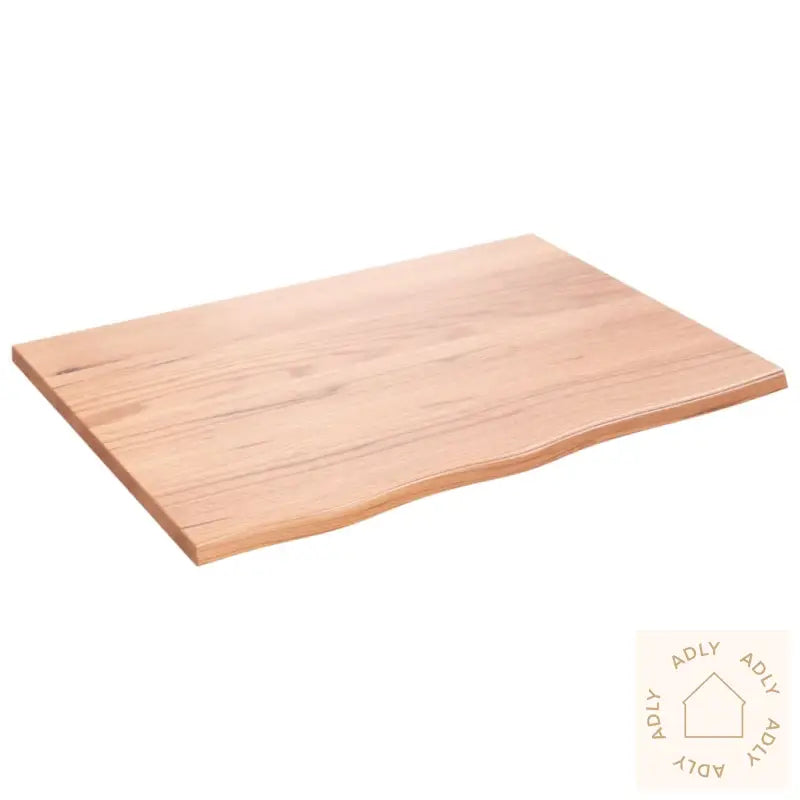Vegghylle Lysebrun 80X60X2 Cm Behandlet Heltre Eik