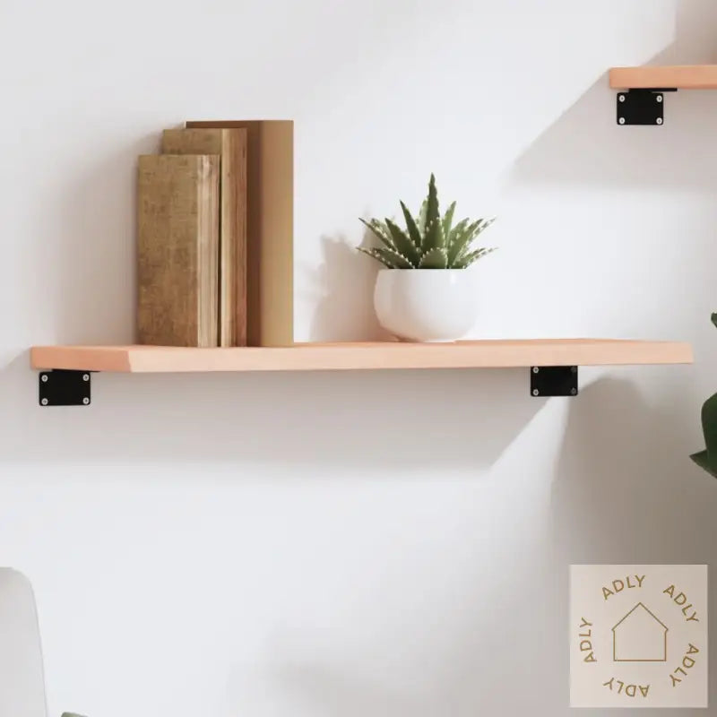 Vegghylle 60X20X2 Cm Ubehandlet Heltre Eik