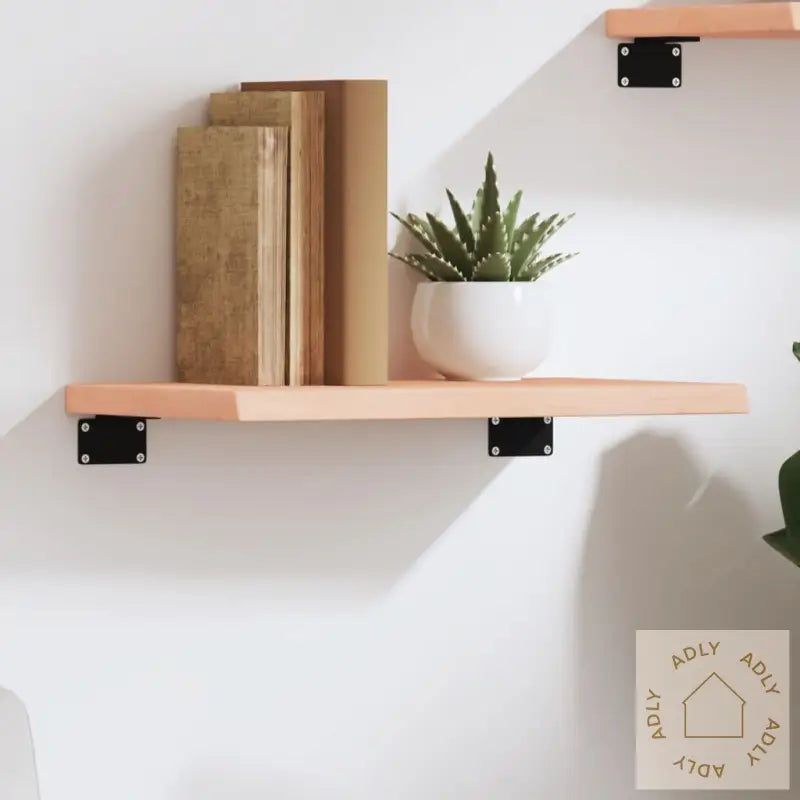 Vegghylle 40X20X2 Cm Ubehandlet Heltre Eik