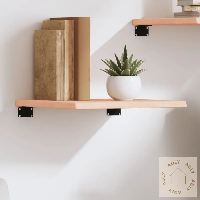 Vegghylle 40X40X2 Cm Ubehandlet Heltre Eik